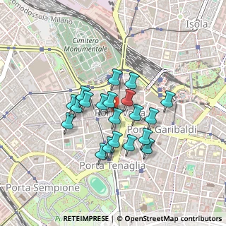 Mappa P.za Antonio Baiamonti, 20154 Milano MI, Italia (0.332)