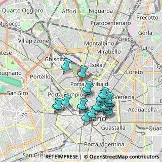 Mappa P.za Antonio Baiamonti, 20155 Milano MI, Italia (1.7765)