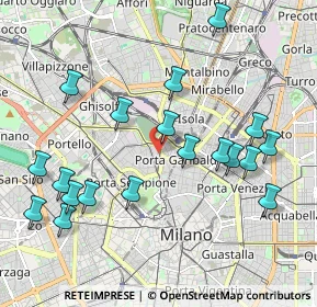 Mappa P.za Antonio Baiamonti, 20155 Milano MI, Italia (2.20263)