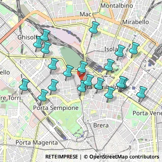 Mappa P.za Antonio Baiamonti, 20154 Milano MI, Italia (0.969)