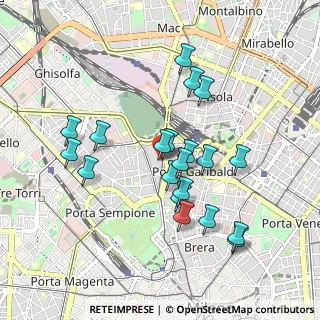Mappa P.za Antonio Baiamonti, 20155 Milano MI, Italia (0.855)