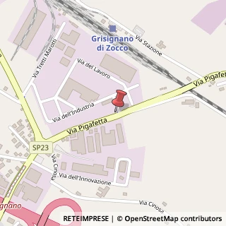 Mappa Via dell'Industria, 1, 36040 Grisignano di Zocco, Vicenza (Veneto)