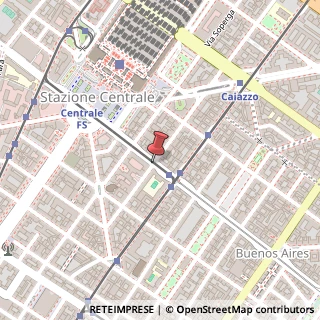 Mappa Via Mauro Macchi,  27, 20124 Milano, Milano (Lombardia)