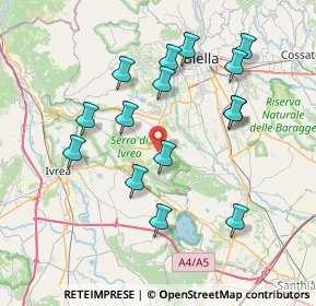 Mappa Frazione Parogno, 13888 Zubiena BI, Italia (7.43333)