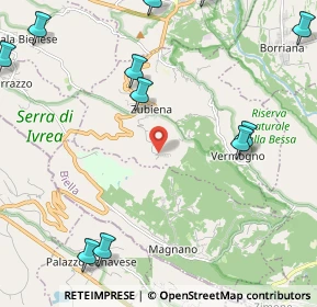 Mappa Frazione Parogno, 13888 Zubiena BI, Italia (3.07083)
