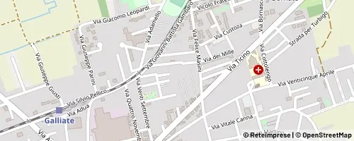 Mappa Galliate
