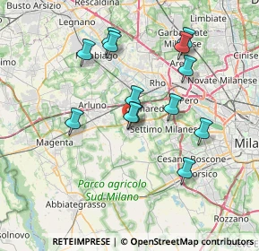 Mappa 20008 Bareggio MI, Italia (6.70154)