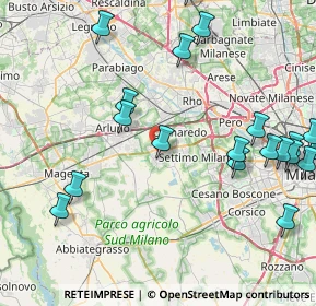 Mappa 20008 Bareggio MI, Italia (10.462)
