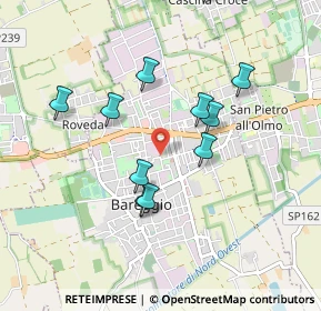 Mappa 20008 Bareggio MI, Italia (0.88091)