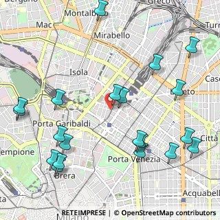 Mappa , 20124 Milano MI, Italia (1.3285)