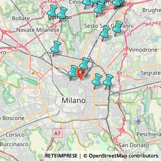 Mappa , 20124 Milano MI, Italia (5.94778)