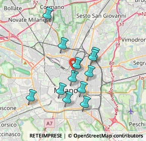 Mappa , 20124 Milano MI, Italia (3.08083)