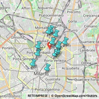 Mappa , 20124 Milano MI, Italia (1.15385)