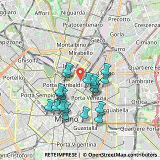 Mappa , 20124 Milano MI, Italia (1.6295)