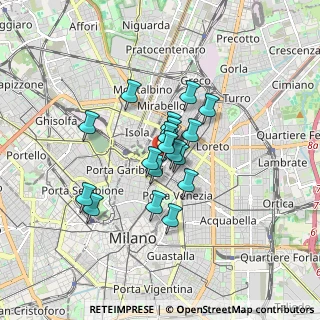 Mappa , 20124 Milano MI, Italia (1.15944)