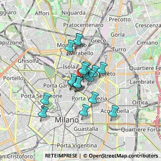 Mappa , 20124 Milano MI, Italia (1.20789)