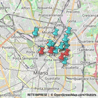 Mappa , 20124 Milano MI, Italia (1.1225)