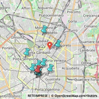 Mappa , 20124 Milano MI, Italia (2.14583)