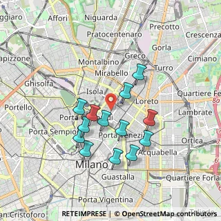 Mappa , 20124 Milano MI, Italia (1.58385)