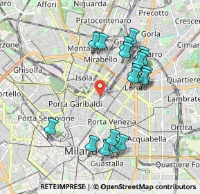 Mappa , 20124 Milano MI, Italia (1.8725)