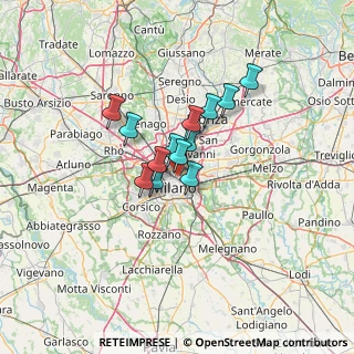 Mappa , 20124 Milano MI, Italia (8.45154)