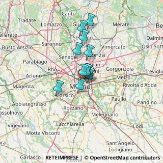Mappa , 20124 Milano MI, Italia (8.39167)