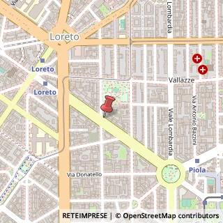 Mappa Viale Gran Sasso, 13, 20131 Milano, Milano (Lombardia)