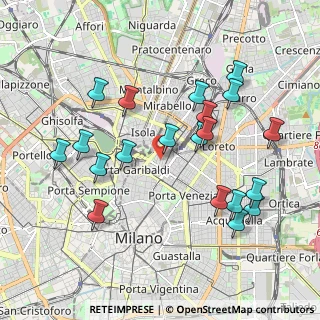Mappa Via Adda, 20124 Milano MI, Italia (2.0285)