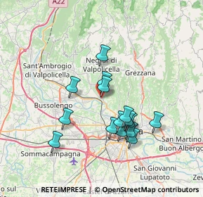 Mappa Via Liberale Da Verona, 37024 Arbizzano-Santa Maria VR, Italia (6.21667)