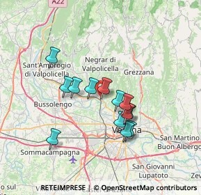 Mappa Via Liberale Da Verona, 37024 Arbizzano-Santa Maria VR, Italia (5.67462)