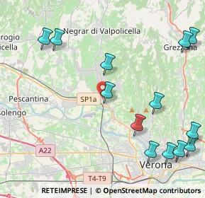 Mappa Via Liberale Da Verona, 37024 Arbizzano-Santa Maria VR, Italia (5.44231)