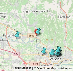 Mappa Via Liberale Da Verona, 37024 Arbizzano-Santa Maria VR, Italia (5.2875)