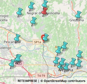 Mappa Via Liberale Da Verona, 37024 Arbizzano-Santa Maria VR, Italia (5.485)