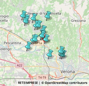 Mappa Via Liberale Da Verona, 37024 Arbizzano-Santa Maria VR, Italia (2.96778)