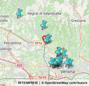 Mappa Via Liberale Da Verona, 37024 Arbizzano-Santa Maria VR, Italia (4.07235)