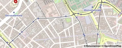 Mappa Milan