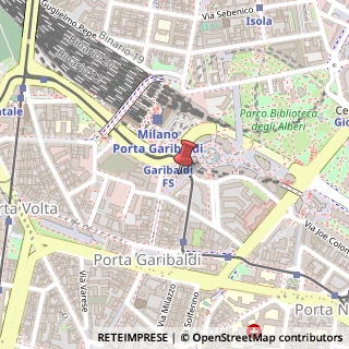 Mappa Via Vincenzo Capelli, 5, 20124 Milano, Milano (Lombardia)