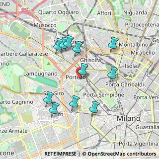 Mappa Via Alcuino, 20149 Milano MI, Italia (1.74545)