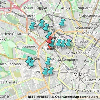 Mappa Via Alcuino, 20149 Milano MI, Italia (1.54)