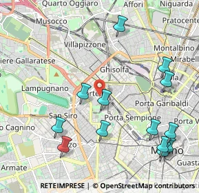 Mappa Via Alcuino, 20149 Milano MI, Italia (2.46154)