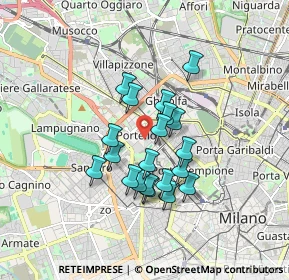 Mappa Via Alcuino, 20149 Milano MI, Italia (1.326)