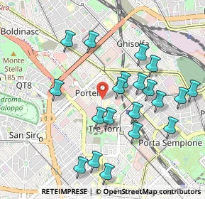 Mappa Via Alcuino, 20149 Milano MI, Italia (0.998)
