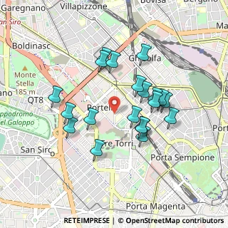 Mappa Via Alcuino, 20149 Milano MI, Italia (0.7975)