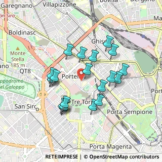 Mappa Via Alcuino, 20149 Milano MI, Italia (0.8115)