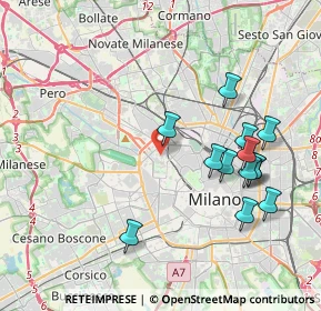 Mappa Via Alcuino, 20149 Milano MI, Italia (4.04846)