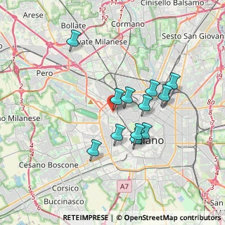 Mappa Via Alcuino, 20149 Milano MI, Italia (3.02333)