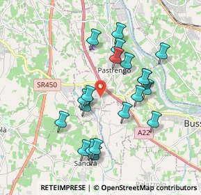 Mappa Località Bagnolo, 37010 Pastrengo VR, Italia (1.767)