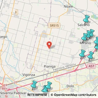 Mappa Via L. Einaudi, 30030 Santa Maria di Sala VE, Italia (7.39)