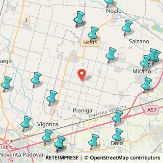 Mappa Via L. Einaudi, 30030 Santa Maria di Sala VE, Italia (6.598)