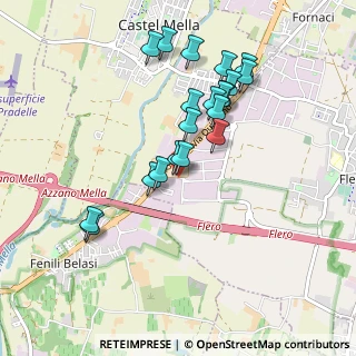 Mappa Via Galileo Galilei, 25020 Brescia BS, Italia (0.8645)